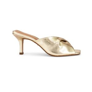 RAYE Rose Gold Dane Heel Size 7.5